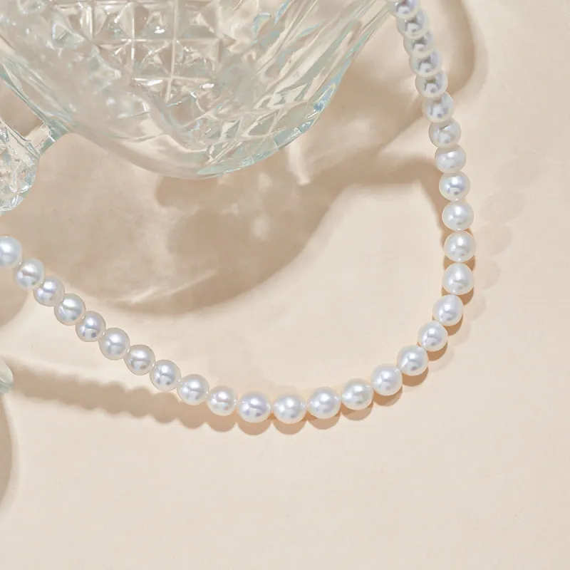 Taste The Color Freshwater Pearl Necklaces Women's-4