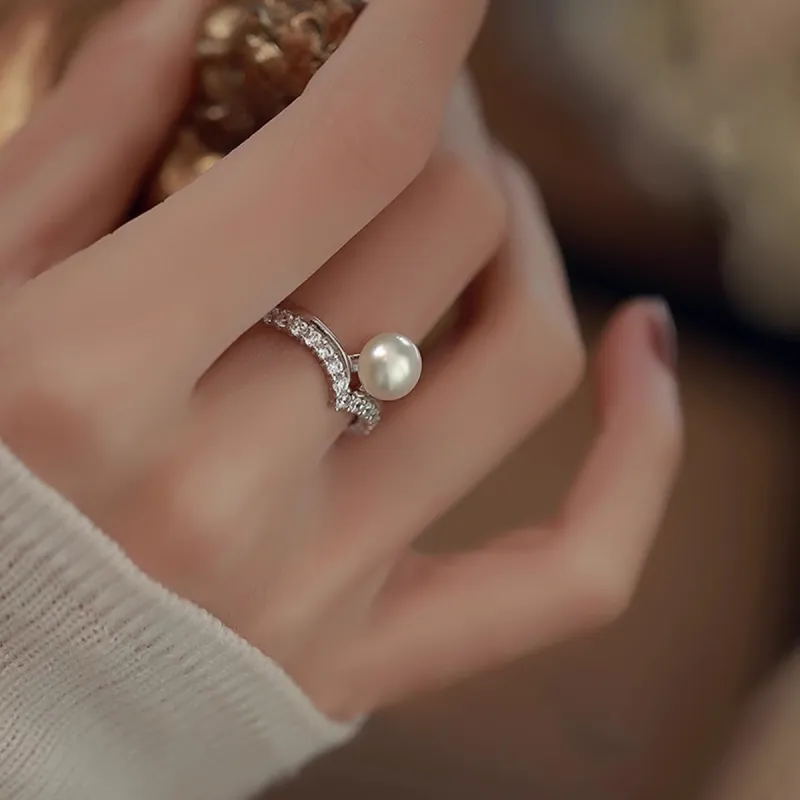 Taste The Color Freshwater Pearl Rings Women's-3