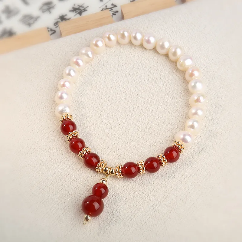 Taste The Color Pearl Bracelets Women's-5