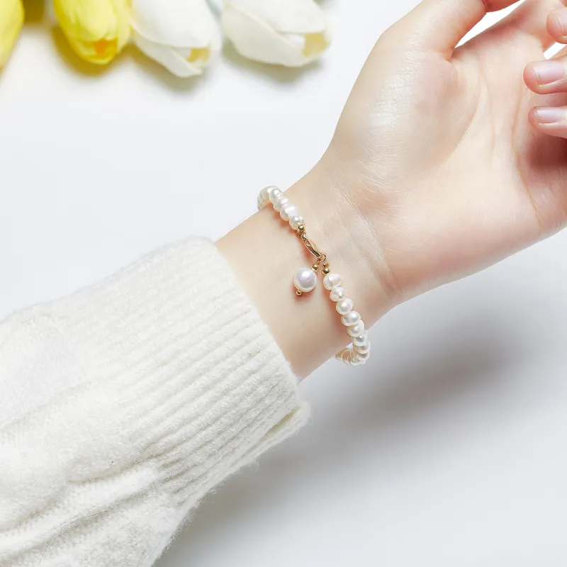 Taste The Color Freshwater Pearl Bracelets Women's-1