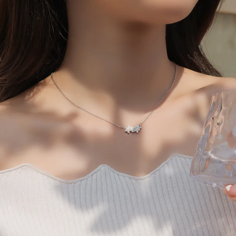 Taste The Color 925 Sterling Silver Necklaces Women's-1