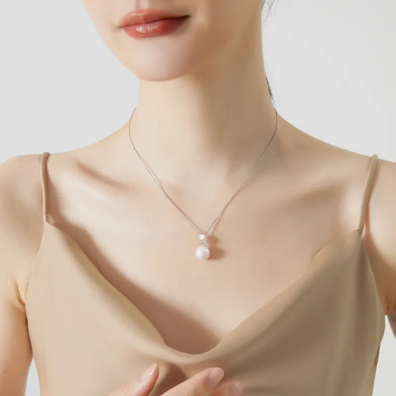 Taste The Color Pearl Necklaces Women's-1