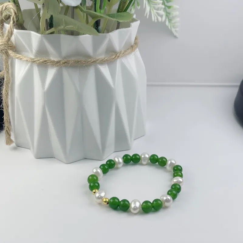 Taste The Color Natural Chalcedony Bracelets Women's-3