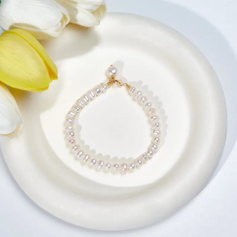Taste The Color Freshwater Pearl Bracelets Women's-4