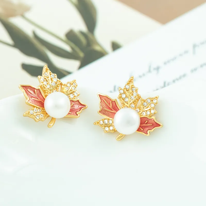 Taste The Color Pearl Earrings Women's-4