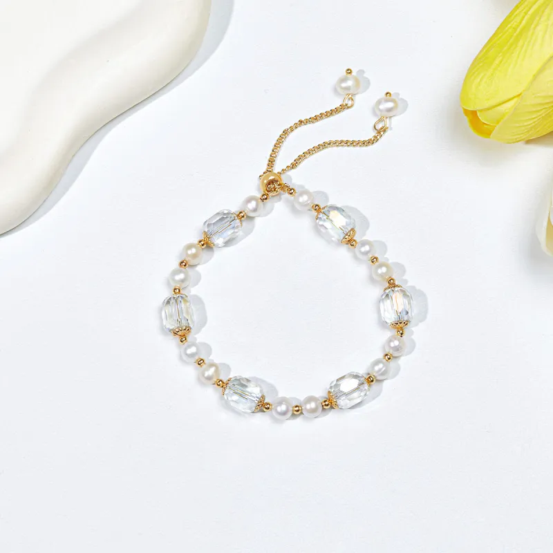 Taste The Color Freshwater Pearl Bracelets Women's-18