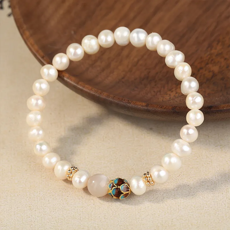 Taste The Color Pearl Bracelets Women's-23