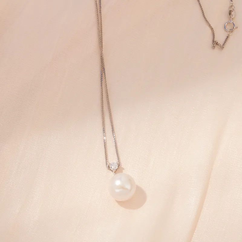 Taste The Color Pearl Necklaces Women's-3