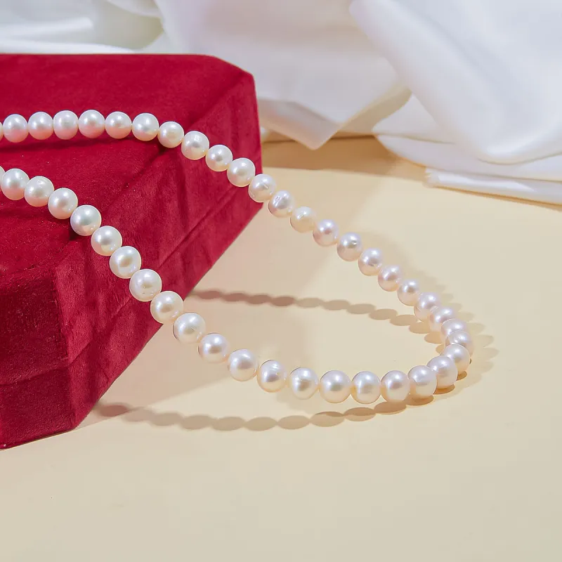Taste The Color Freshwater Pearl Necklaces Women's-1