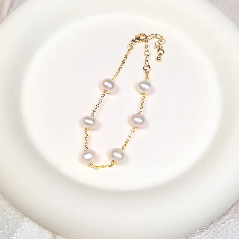 Taste The Color Freshwater Pearl Bracelets Women's-1