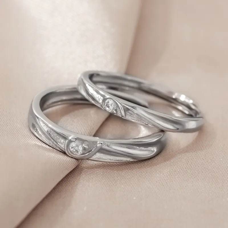 Taste The Color 925 Sterling Silver Rings Unisex-2
