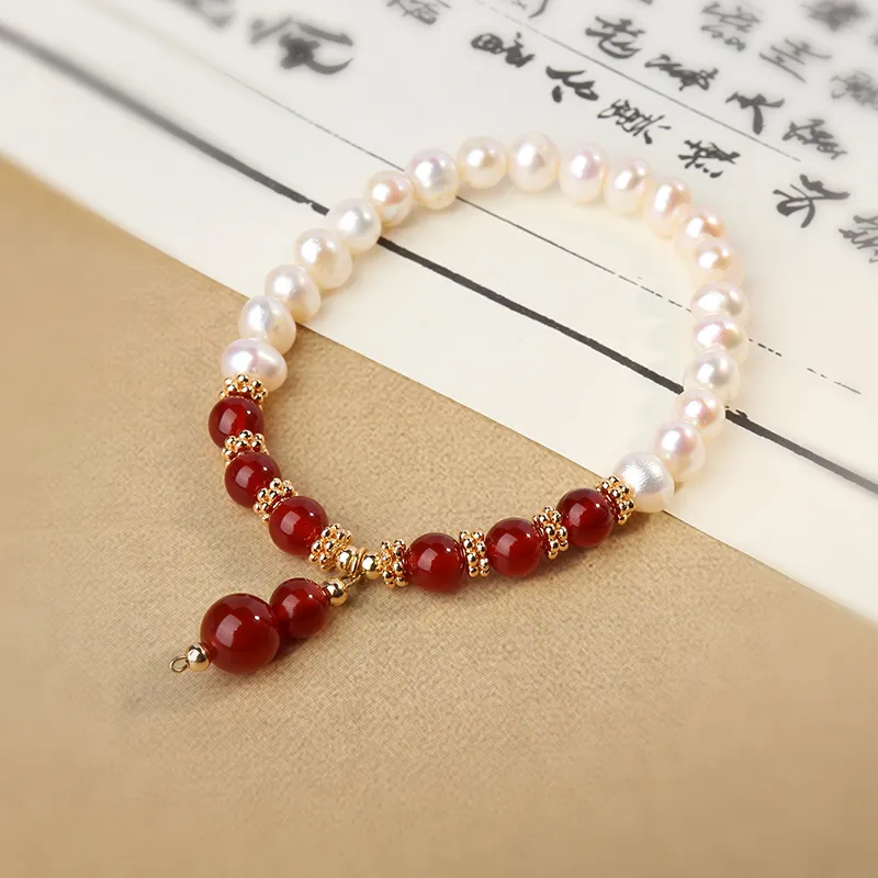 Taste The Color Pearl Bracelets Women's-1