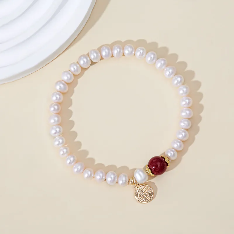 Taste The Color Freshwater Pearl Bracelets Women's-4