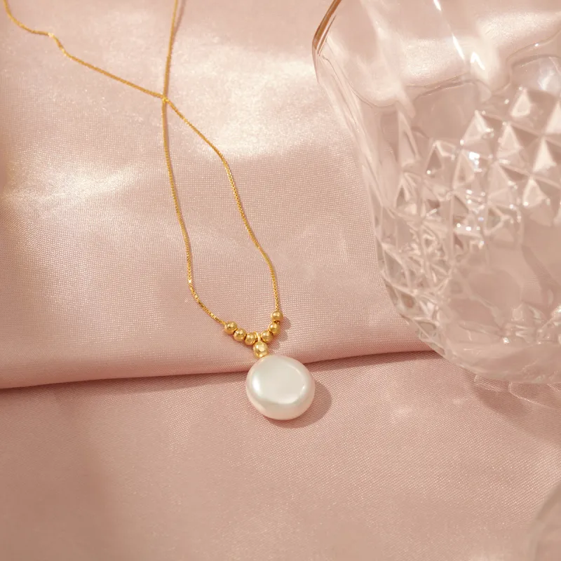 Taste The Color Pearl Necklaces Women's-10