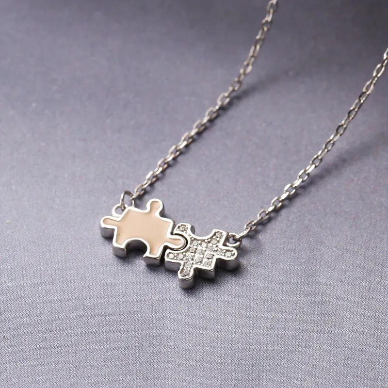 Taste The Color 925 Sterling Silver Necklaces Women's-5