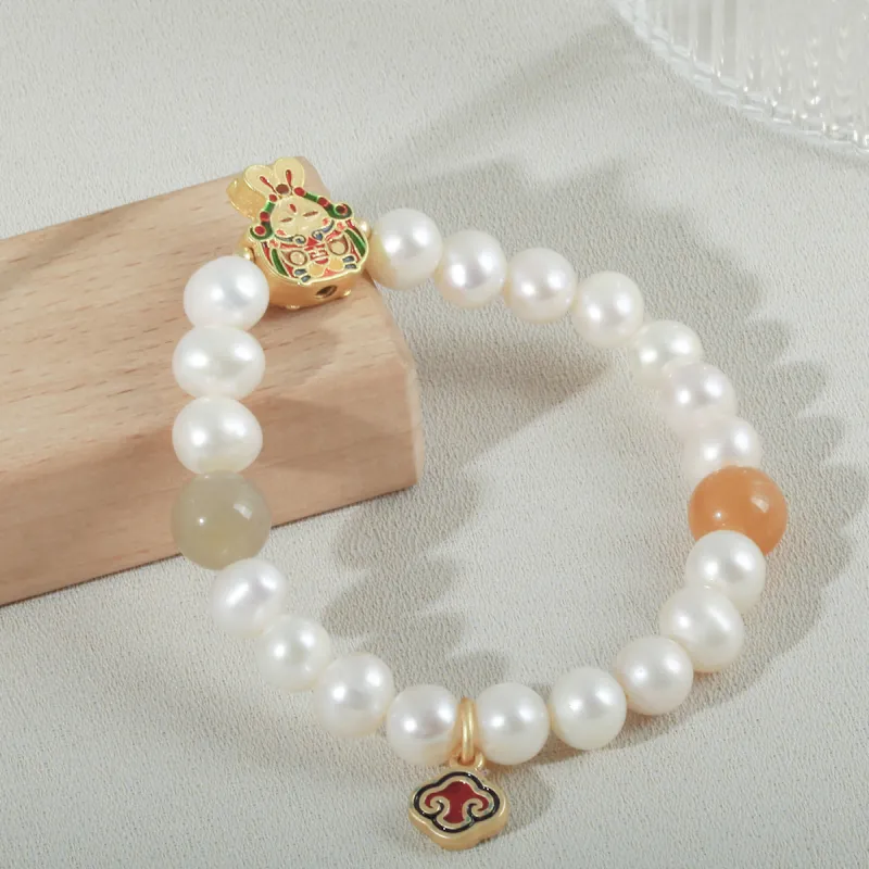 Taste The Color Pearl Bracelets Women's-2