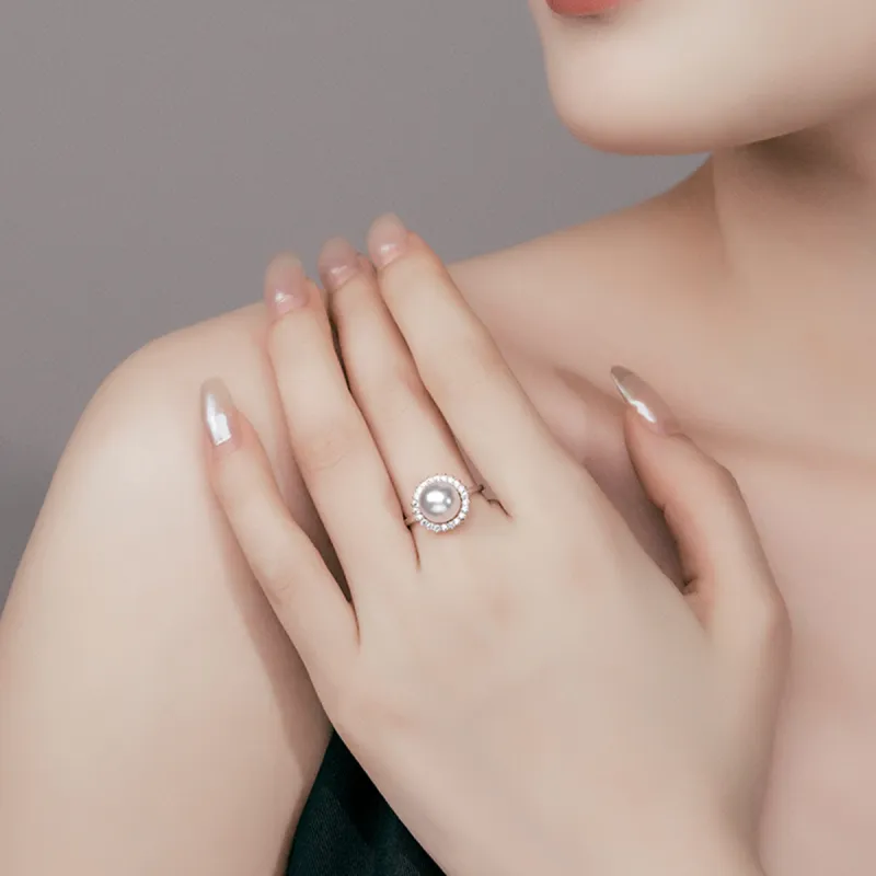 Taste The Color Pearl Rings Women's-5