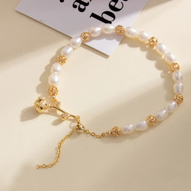 Taste The Color Pearl Bracelets Women's-2