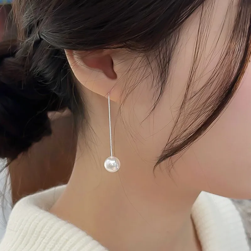 Taste The Color Pearl Drop Earrings Women's-7