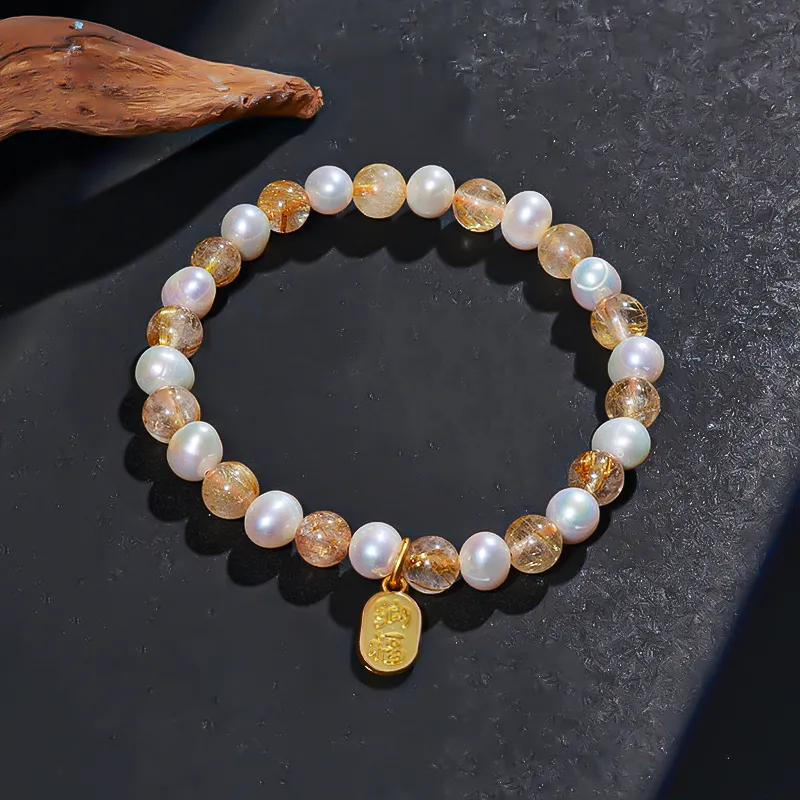 Taste The Color Freshwater Pearl Bracelets Women's-4