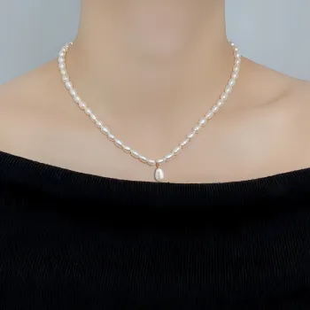 Taste The Color Pearl Necklaces Women's
