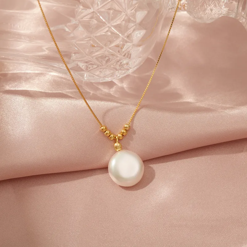 Taste The Color Pearl Necklaces Women's-8
