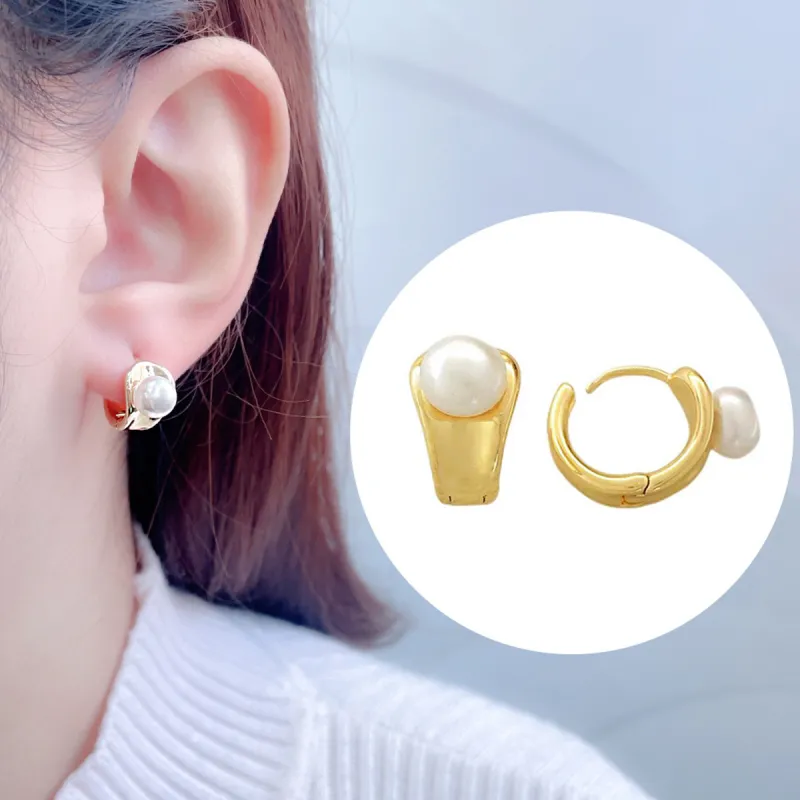 Taste The Color Pearl Earrings Women's-1