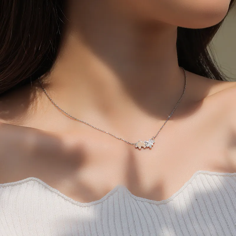 Taste The Color 925 Sterling Silver Necklaces Women's-2