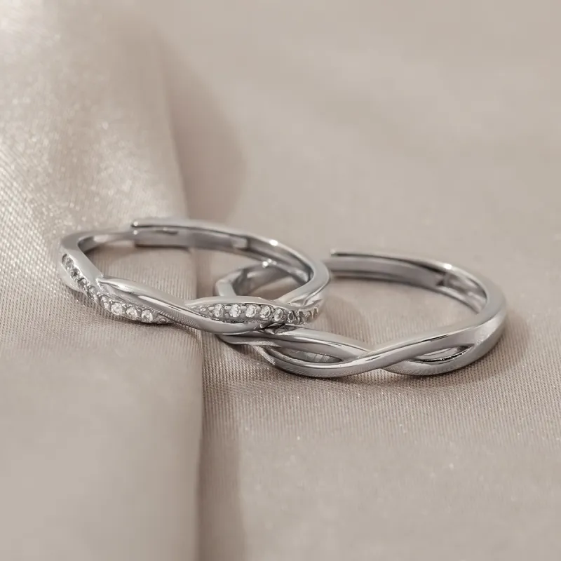 Taste The Color 925 Sterling Silver Rings Unisex-2