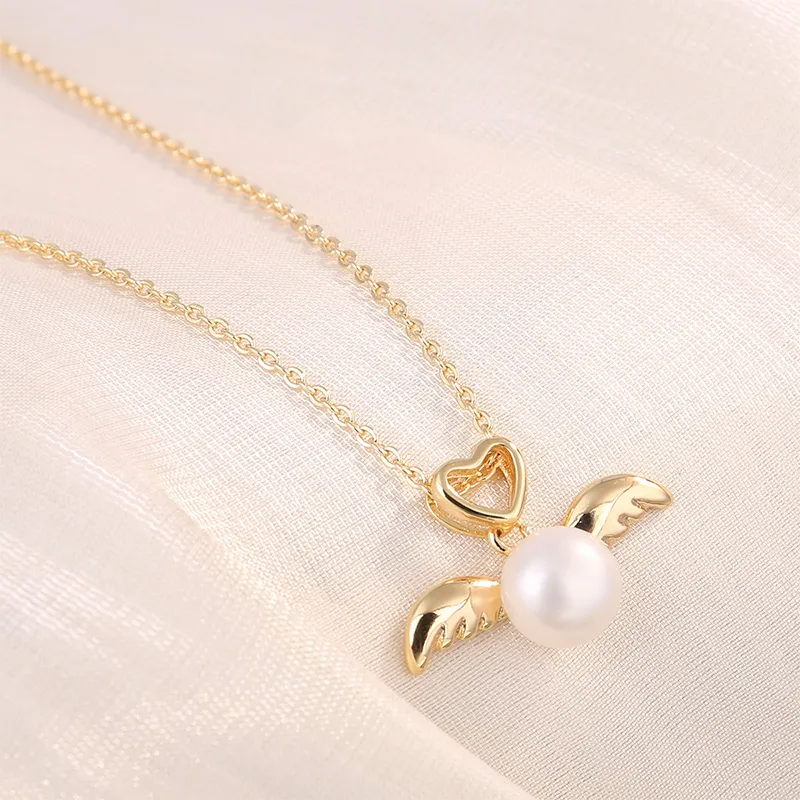 Taste The Color Pearl Necklaces Women's-3