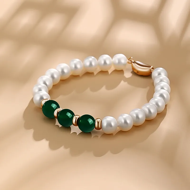 Taste The Color Pearl Necklaces Women's-8