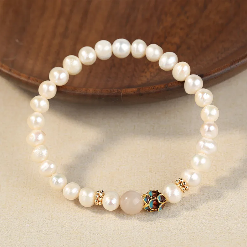 Taste The Color Pearl Bracelets Women's-24