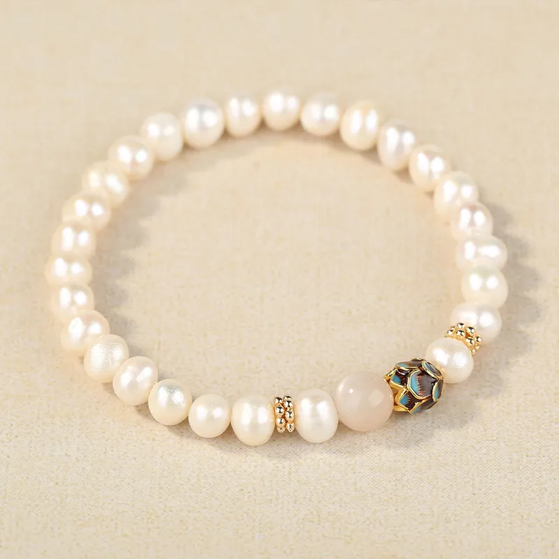 Taste The Color Pearl Bracelets Women's-25