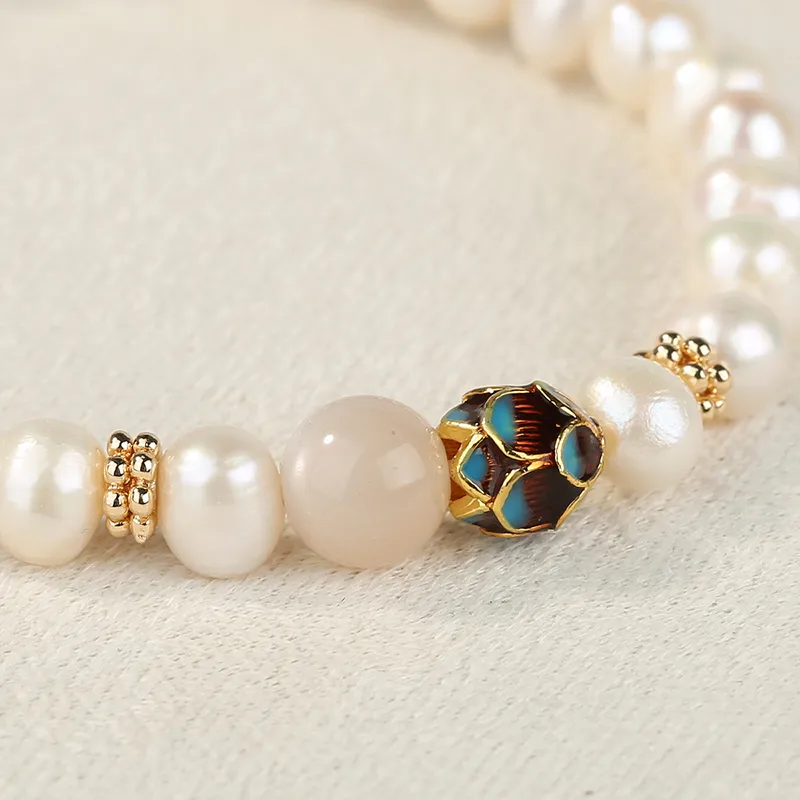 Taste The Color Pearl Bracelets Women's-27