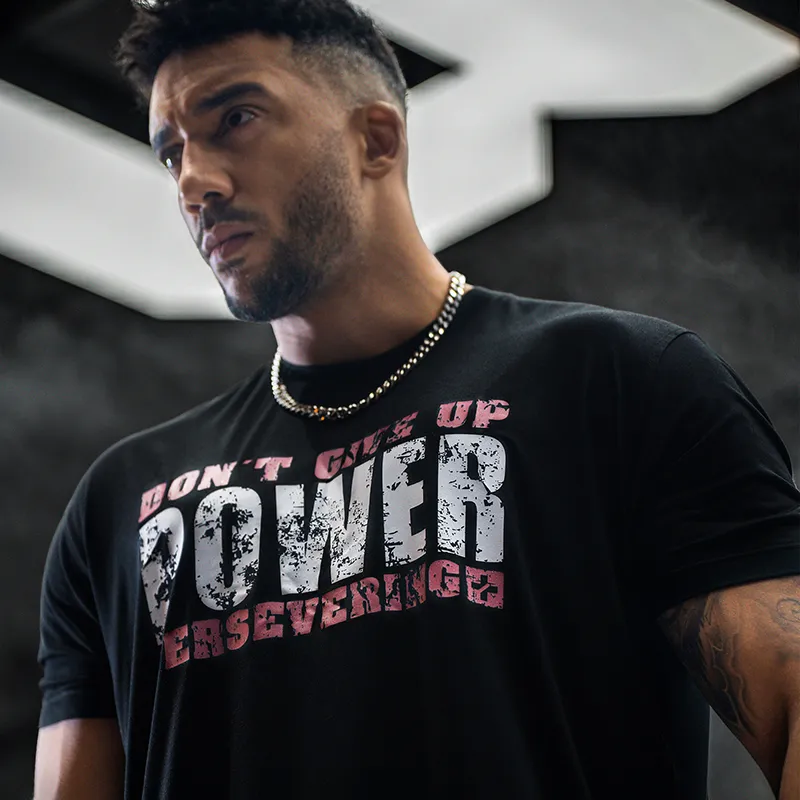 BD.POWER UP+ T Shirts Men Black-4