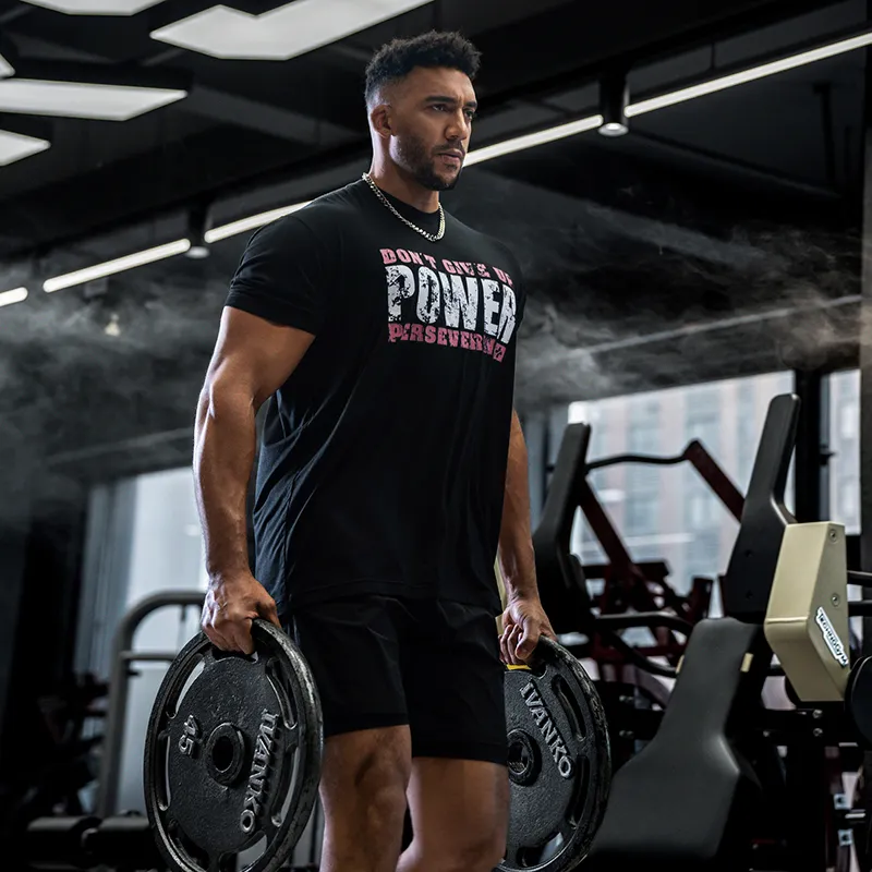 BD.POWER UP+ T Shirts Men Black-3