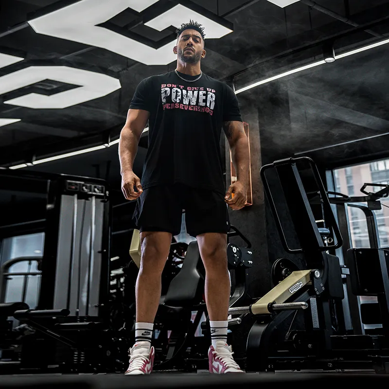 BD.POWER UP+ T Shirts Men Black-5