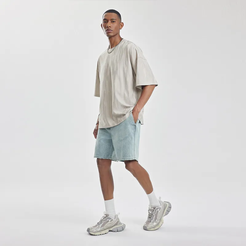 BD.POWER UP+ Denim Shorts Unisex-5