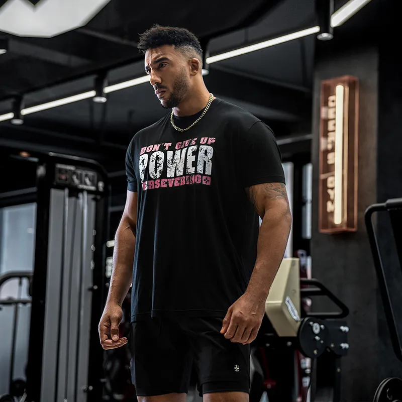 BD.POWER UP+ T Shirts Men Black-2