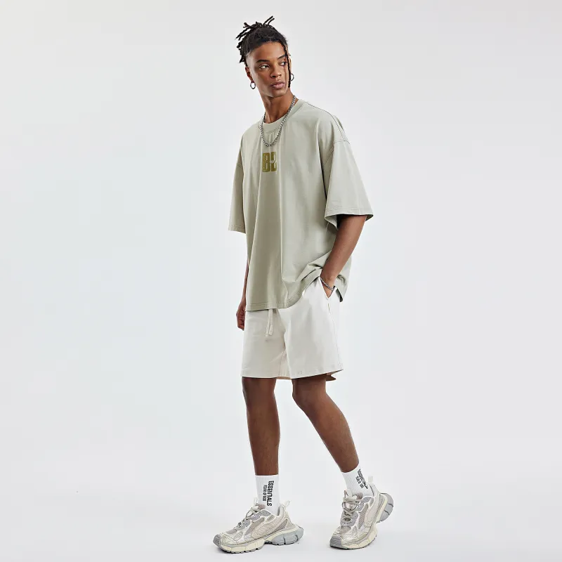 BD.POWER UP+ T Shirt Unisex Gray Khaki-5