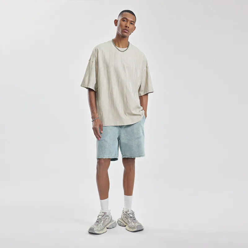 BD.POWER UP+ Denim Shorts Unisex-4