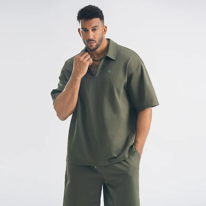 BD.POWER UP+ T Shirts Unisex Army Green-5