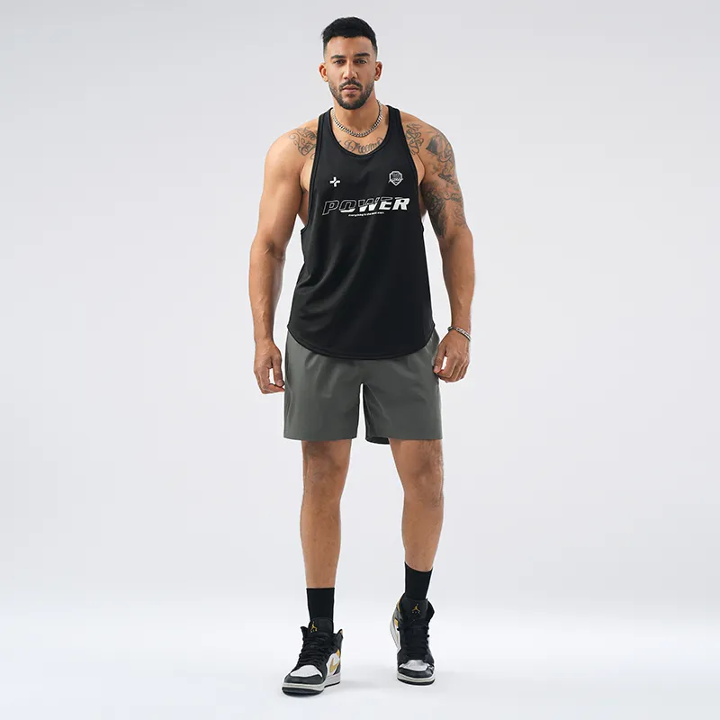 BD.POWER UP+ Casual Shorts Unisex Dark Gray-4