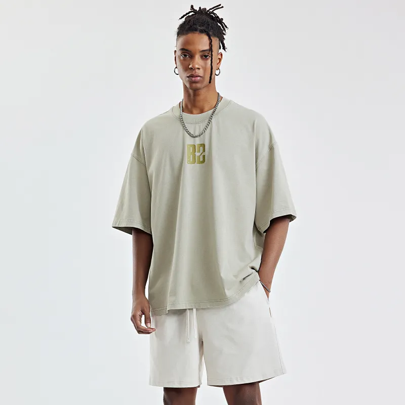 BD.POWER UP+ T Shirt Unisex Gray Khaki-2