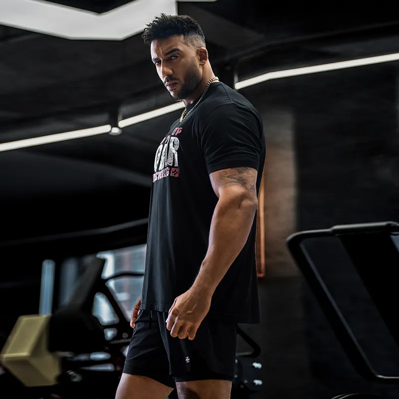 BD.POWER UP+ T Shirts Men Black-6
