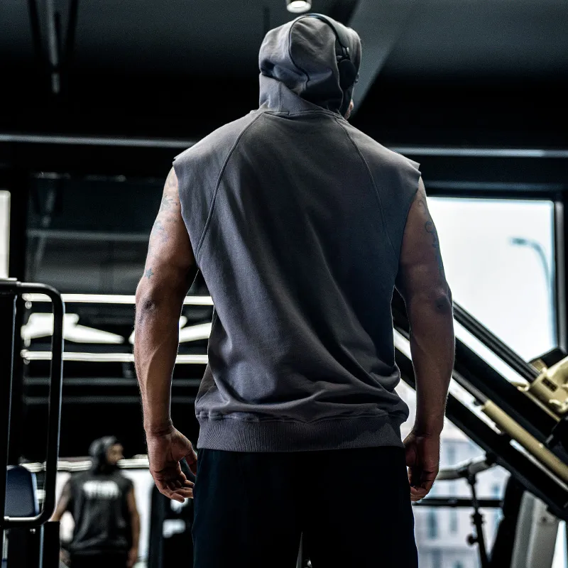 BD.POWER UP+ Tank Top Men's Dark Gray-5