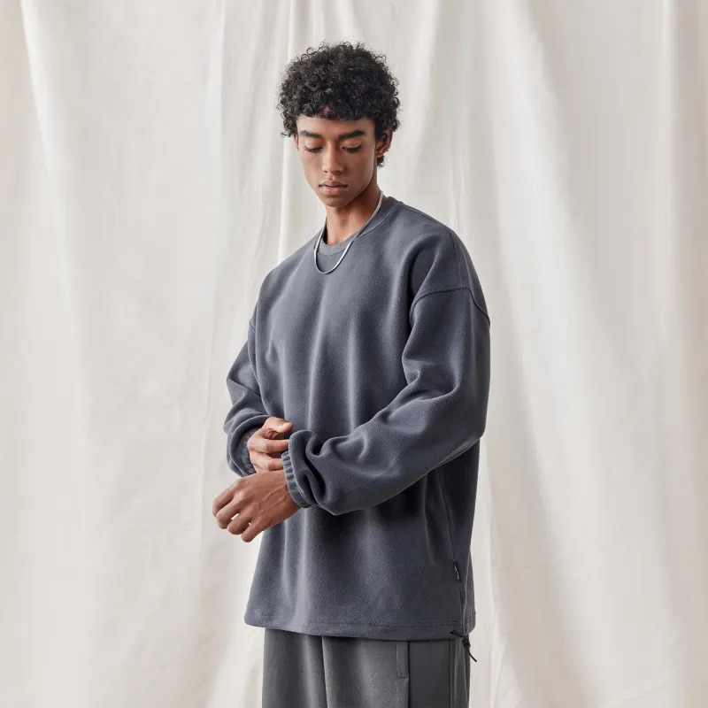 BD.POWER UP+ Sweatshirts Men Gray Blue-3
