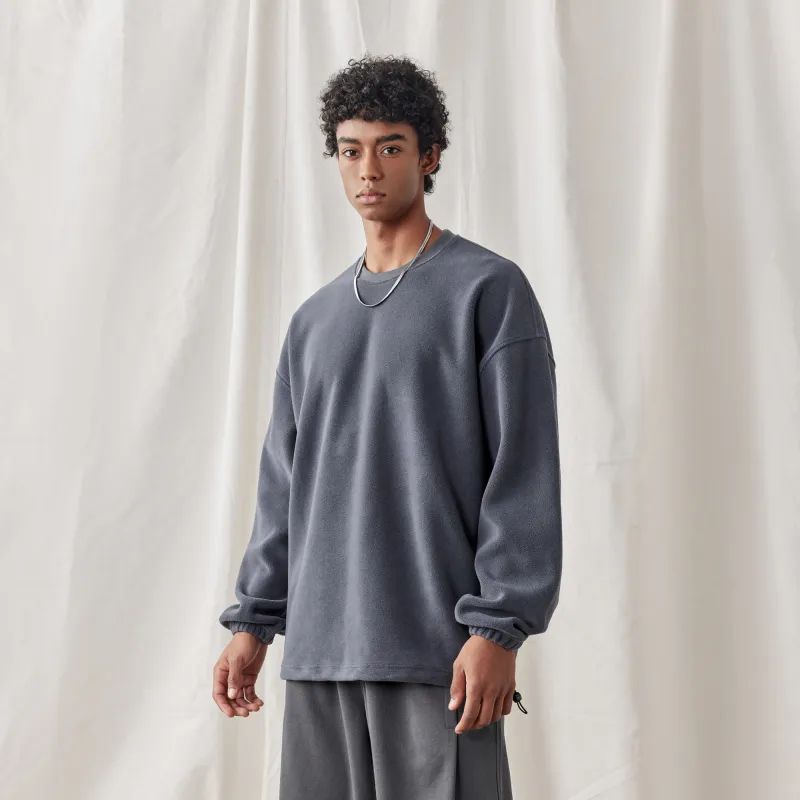 BD.POWER UP+ Sweatshirts Men Gray Blue-5