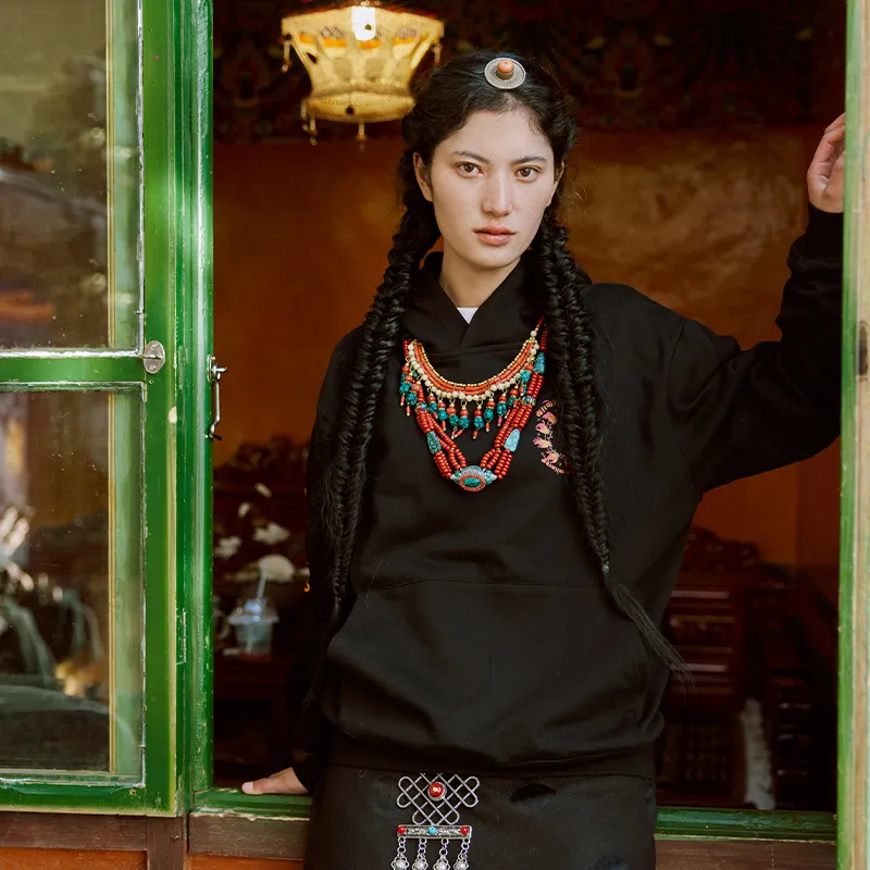 CAI Sweatshirts Unisex Black-5