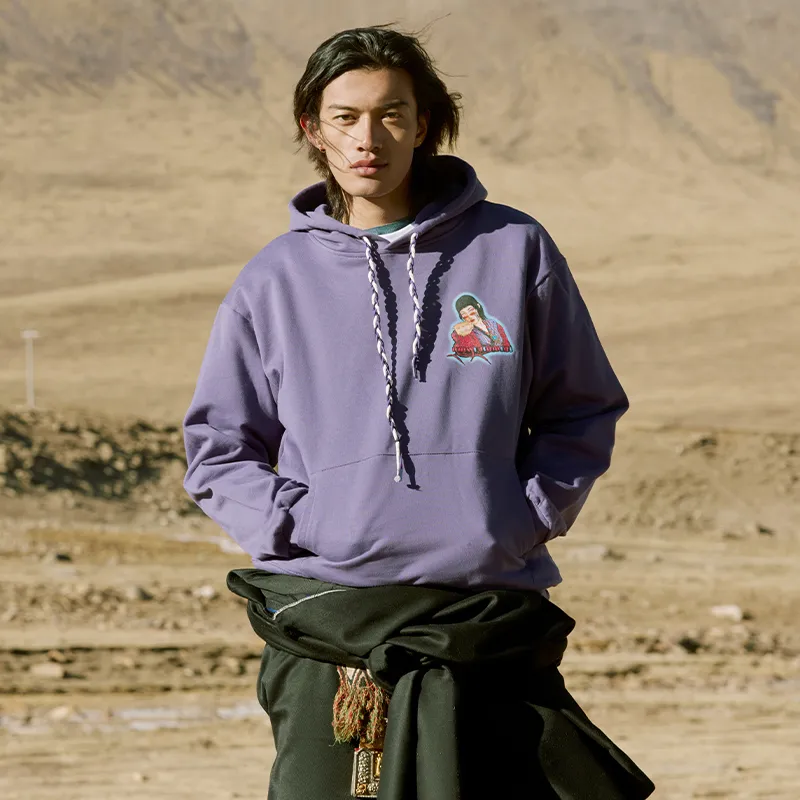 CAI Sweatshirt Unisex Gray Purple-5